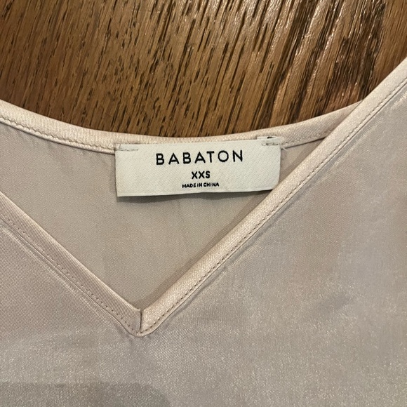 100% Acetate Bronze/Blush Camisole Babaton XXS - Picture 4 of 4